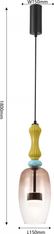 Подвесной светильник Favourite Dolci 4463-1P (LED, 220V, на проводе)