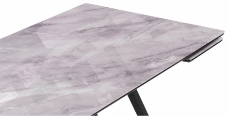 Кухонный стол Notta Вилсон (Металл,Стекло/Черный) арт.612174