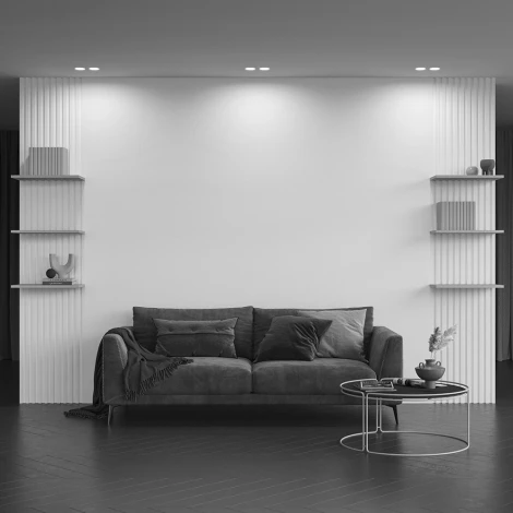 Встраиваемый светильник Gyps Modern GU10 2x35Вт Maytoni Technical DL002-1-02-W