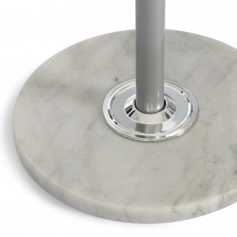 Вешалка Bara/Бара (мод. GH-8606) металл/хром/мрамор, белый/серый, 37х37х175см Tetchair 21440