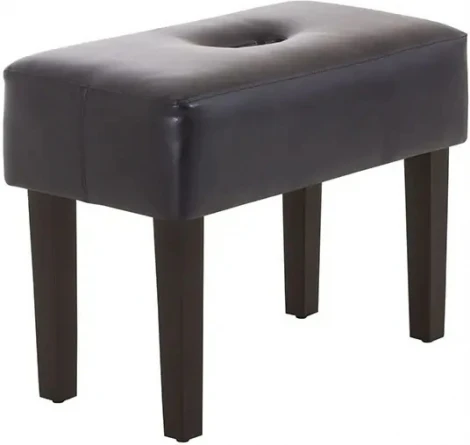 Табурет мягкий Handy ОГОГО (арт.686672), (Ткань,Экокожа/Черный)