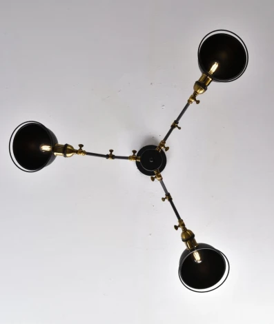 Потолочная люстра Lumina Deco Valmonti LDP D015-3 BK