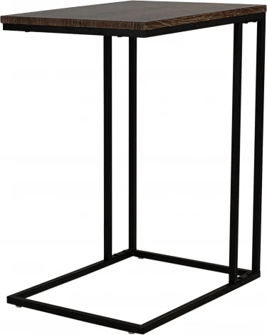 Стол придиванный BeautyStyle 30 дуб шоле коричневый/черный Mebelik арт.009094