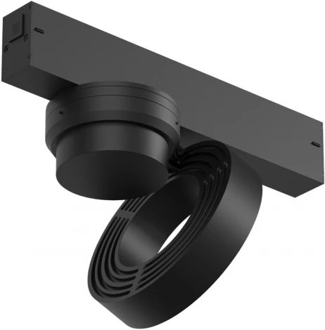 Трековый светильник 220 Denkirs Smart Grill DK8030-BK (LED, пульт управления, круглые)