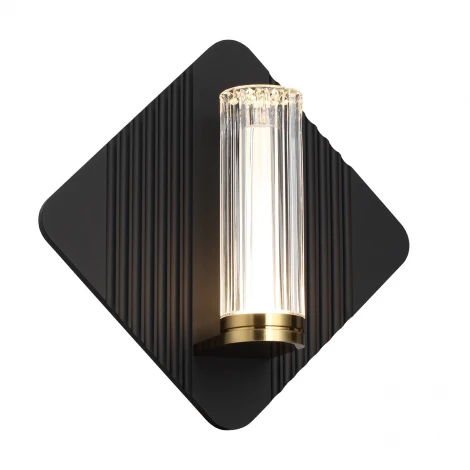 Настенный светильник светодиодный (14032/B/1W Black) Indigo Rilievo V000201L (220V)