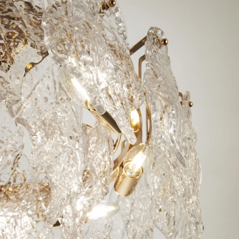 Подвесная люстра хрустальная Modelux MODESTYLE MS.2290.8R GD