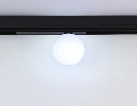 Трековый светильник магнитный светодиодный диммируемый Ambrella TRACK SYSTEM GL1371 (регулировка яркости, 220V, пульт управления, управление смартфоном, умный дом - LampSmart, шар)
