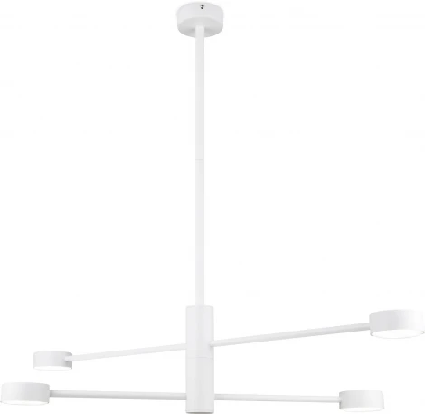 Потолочная люстра ярусная на штанге Freya Tactic FR5363CL-04W (220V, круглые)