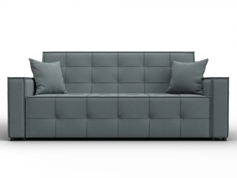 Диван-книжка Лига-067 (ДВП,Дерево/Пластик/Рогожка/Серый) Лига Диванов 129827