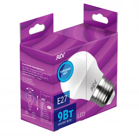Лампочка светодиодная REV 32519 2