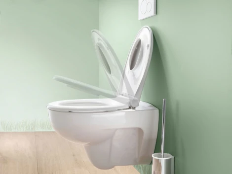 Унитаз подвесной Geberit Renova 500.801.00.1 с сиденьем и быстросъемной крышкой с микролифтом