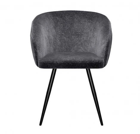 Стул DikLine 442 поворотный, DR18 серый, ножки черные арт.00-00080593