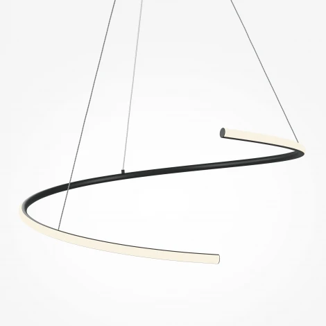 Подвесной светильник Maytoni Curve MOD242PL-L33BK (LED, 220V, на тросе)