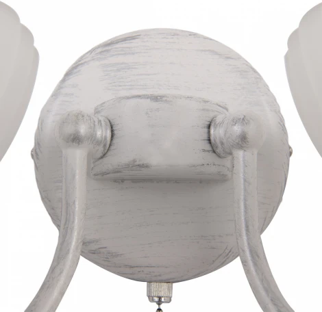 Бра с выключателем Arte Milano AM340049 340049/2W WT+SL (220V)