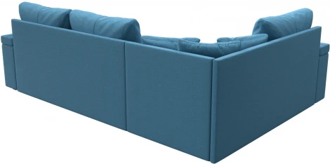 Диван угловой Николь левый угол Лига Диванов (Рогожка) арт.126004L