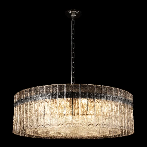 Подвесная люстра Loft It Nevada 10297/800 Pearl black (220V, хрусталь, круглые)