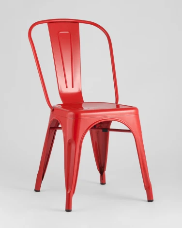 Стул Stool Group TOLIX красный глянцевый УТ000000546