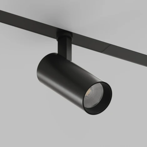 Трековый светильник однофазный 220V 10W Denkirs Simple Spot DK8110-BK (LED, круглые)