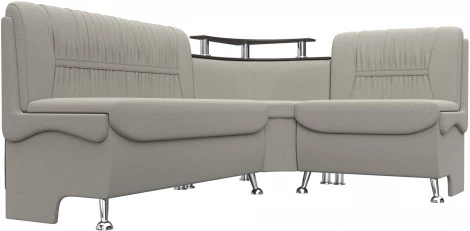 Диван кухонный угловой Сидней правый угол (Бежевый/Рогожка) Лига Диванов арт.125900