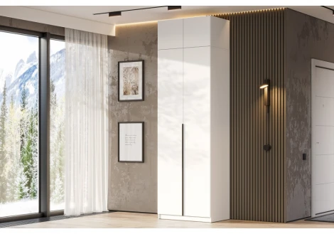 Шкаф Даиго с антресолью 80 СВ-Мебель Стеклянников Woodville 676147