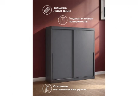 Шкаф-купе Айвор 2 м Хандис Woodville 614742