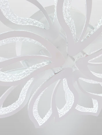 Потолочная люстра светодиодная с пультом ДУ 176W, белый, LED Natali Kovaltseva Fortuna LED LAMPS 81109/7C