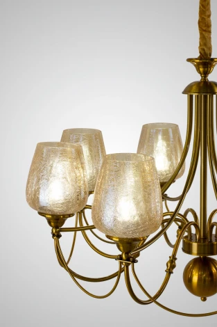 Подвесная люстра AM Group AM373 SP8 (220V, на цепи)