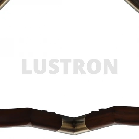 Потолочная люстра N-Light 412 412-08-53ABW antique brass + walnut