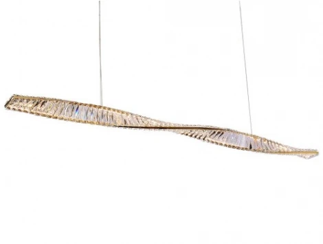 Подвесной светодиодный светильник Newport 8240 8244N/160 gold (220V, на тросе)