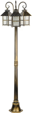 Наземный фонарь Oasis Light CAIOR 2 81408B/18 Gb (220V, фонарь, IP44)