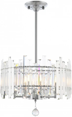Подвесная люстра хрустальная на штанге Arte Milano Sorrento-2409 372409/5/350/400 CR (220V)
