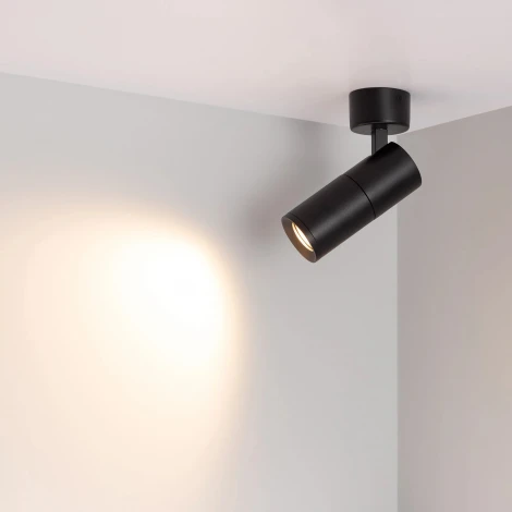 Спот SP-ARTEMIS-SURFACE-FLAP-R55-12W Warm3000 (BK, 8-80 deg, 230V) (Arlight, IP20 Металл) 051793 (LED)