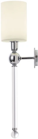 Бра Crystal Lux Mirabella AP1 CHROME/WHITE (220V, круглые)