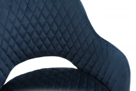 Стул Абсент, Белый муар/Монолит Аквамарин, Аврора