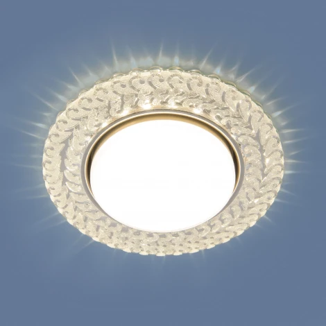 Встраиваемый точечный светильник Elektrostandard 3027 GX53 CL прозрачный