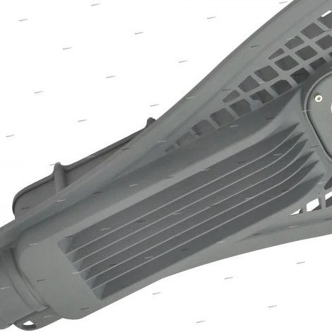 Светильник уличный консольный светодиодный Horoz Broadway, 1 плафон, серый