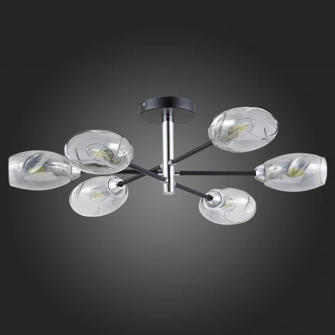 Потолочная люстра Evoluce Gloa SLE155512-06 (220V, шарики)