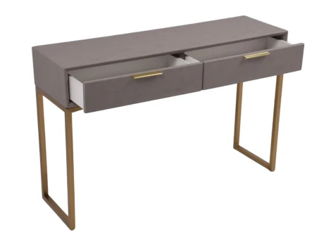 Стол-консоль IST-CASA Логан с 2-мя ящиками MC9001-120GR, 120х35х78 см, светло-серый