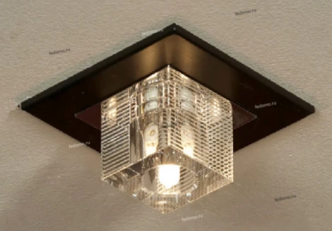 Потолочный светильник Lussole Notte di luna LSF-1300-01 (220V, куб, IP21)