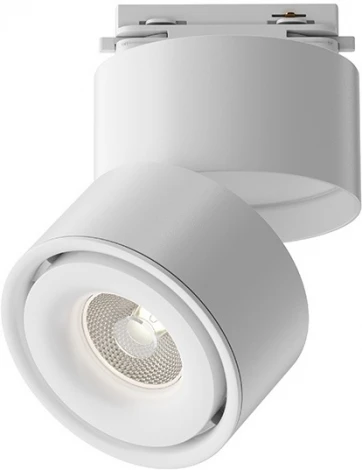 Трековый светильник Yin Unity 4000K 15Вт 24° LED (однофазный) Maytoni Technical TR084-1-15W4K-W (220V, круглые)