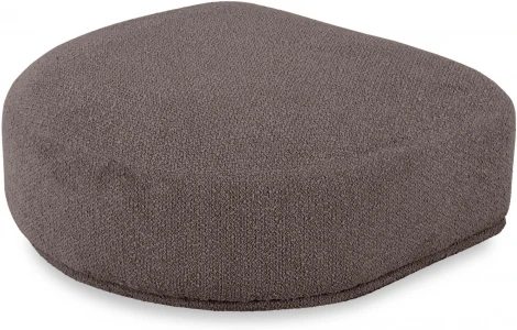 Пуф торцевой Fabro ОГОГО (арт.856686), (Ткань,Букле/Коричневый)