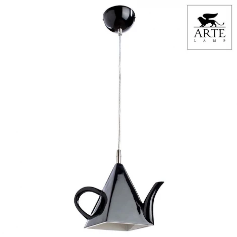 Подвесной светильник Arte Lamp Caffetteria A6604SP-1BK (220V, на проводе)