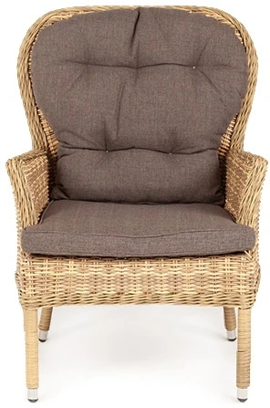 "Алиса" кресло плетеное, цвет соломенный 4SIS арт.УТ-00000512