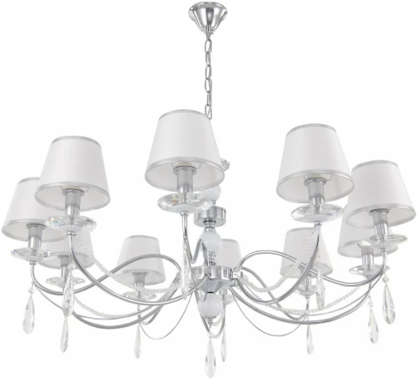 Подвесная люстра Arte Milano AM342109 342109/10 CR+LWT (220V, подвески, на цепи)