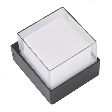 Настенный уличный светильник 4000K Uniel ULU-P25A-5W/4000K IP65 BLACK