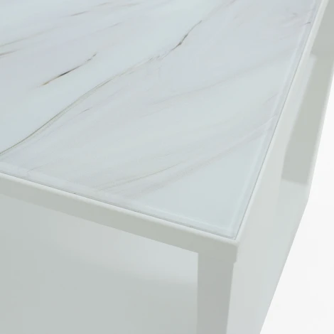 Стол журнальный BeautyStyle 5 белый/Luminar 189 от фабрики Mebelik