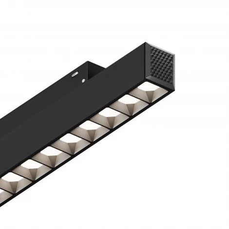 Трековый светильник магнитный светодиодный направленного света 327мм 4000К 48V 18Вт черный Hesby Lighting ElDeko HSBL_0149