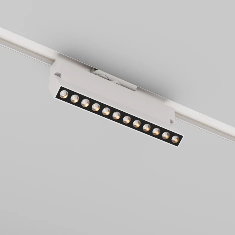 Трековый светильник Downlight однофазный 12W 220V Maytoni Points Rot TR224-1-12WCCT-M-W (LED)