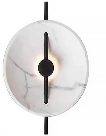 Настенный светильник Kink Light Велси 08451W,19(01) черный/белый Led 6W (3000K) (220V, круглые)