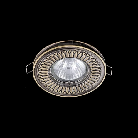 Встраиваемый точечный светильник Maytoni Metal Classic DL301-2-01-BS
